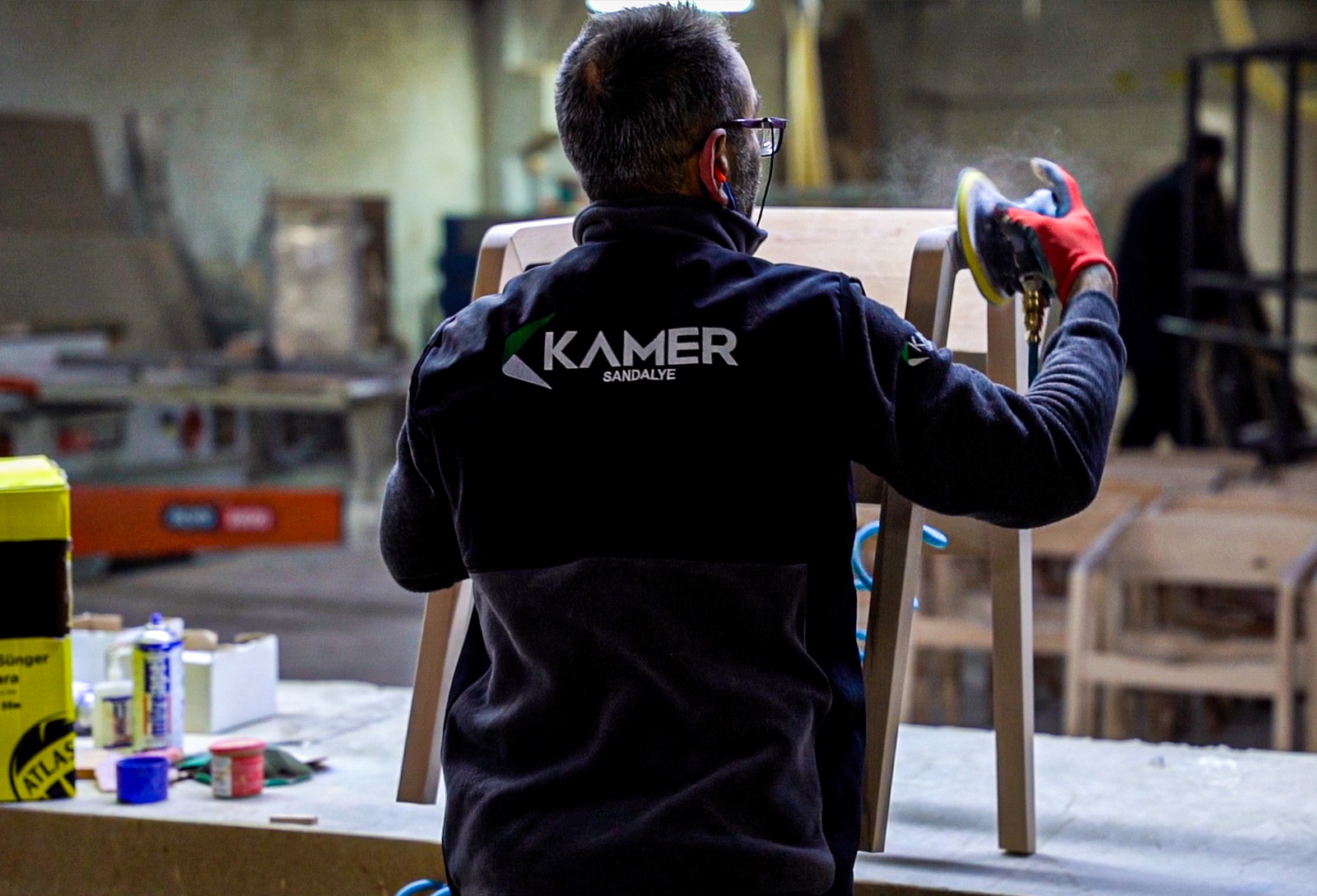 Full width architectural interior